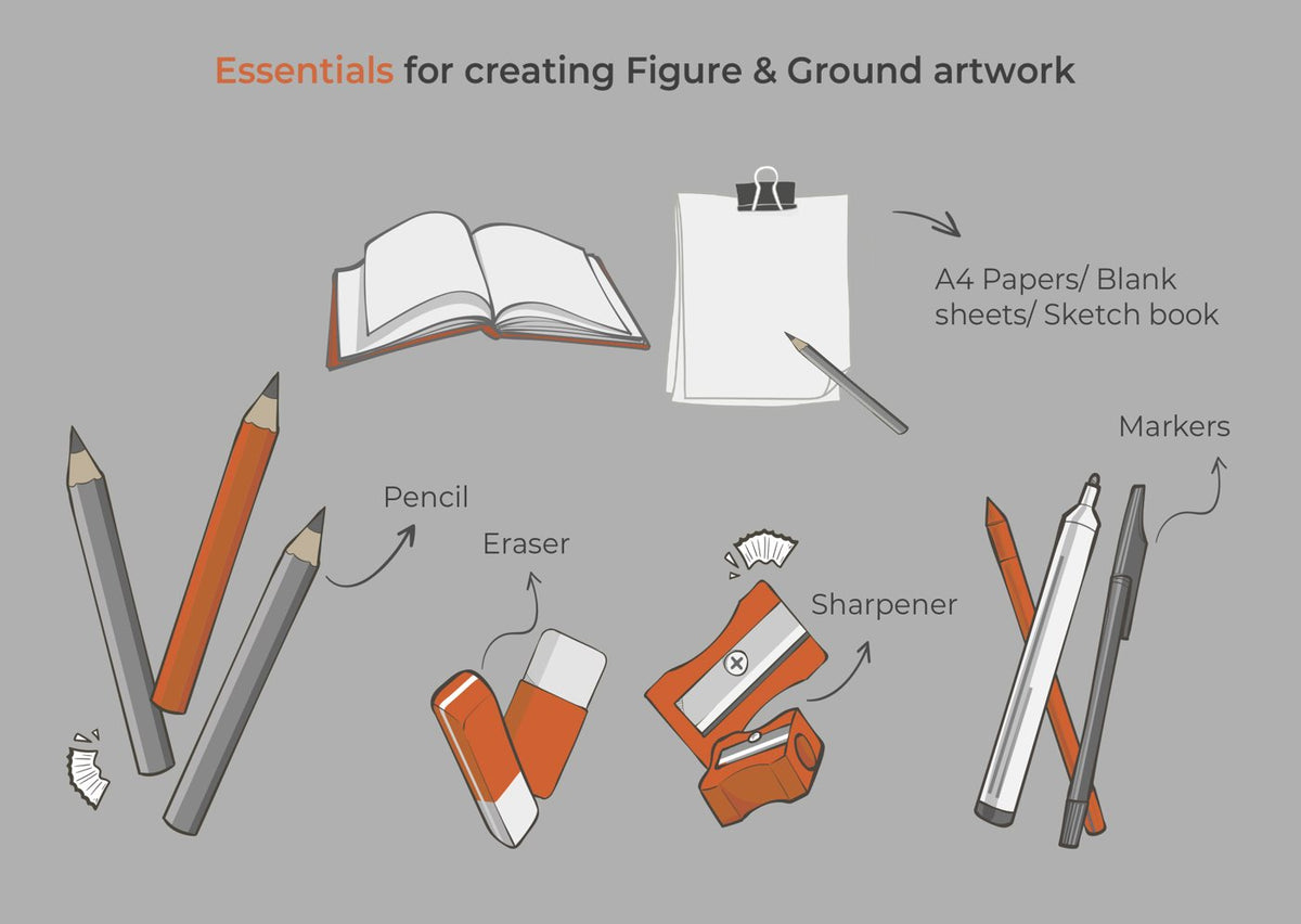 Essentials for figure and ground artwork